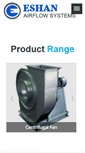Mobile Screenshot of eshanairflowsystems.com